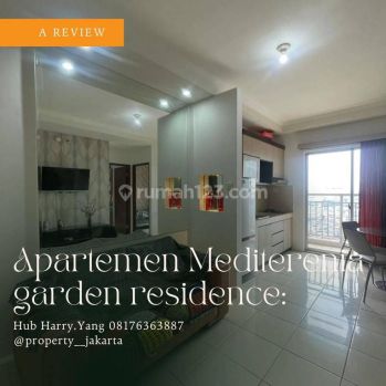 Disewakan Unit Apartemen Mediterenia Garden Residence2 Furnished Bagus Dan Murah