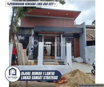 Dijual Rumah New Brand 1 Lantai Di Kencana Loka Bsd