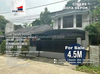 Rumah Cinere Estate STRATEGIS Di Cinere Dekat Gate Tol Brigif