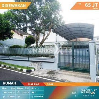 Rumah Tidar Malang Strategis Dekat Machung Siap Huni