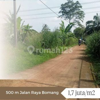 Tanah Bojonggede Kav Ber shm Matang Siap Bangun