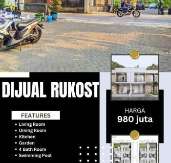 rumah kos modern tetletak dikawasan asri nan sejuk