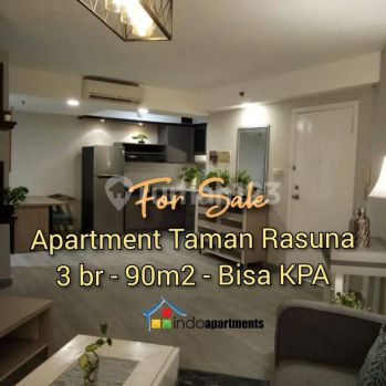 Dijual Apartment Taman Rasuna 3 kamar