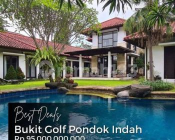 Dijual Rumah di Bukit Golf Pondok Indah Jakarta Selatan