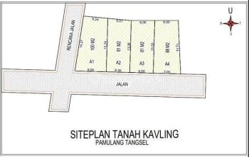 Tanah Kavling Siap Bangun Dekat Pasar Reni Baru