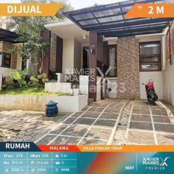 RUMAH MINIMALIS, CANTIK, BANGUNAN PREMIUM, MURAH, SIAP PAKAI di Villa Puncak