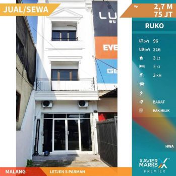 M109 Ruko Disewakan Atau Dijual Nol Jalan Raya Lokasi Emas Kota Malang