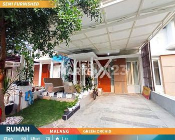 Rumah Furnish Tengah Kota di Green Orchid Malang