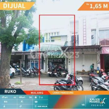 Dijual Ruko Murah Dan Super Strategis di Candi Panggung B515