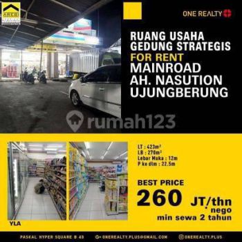 For Rent Ruang Usaha Mainroad Ah Nasution