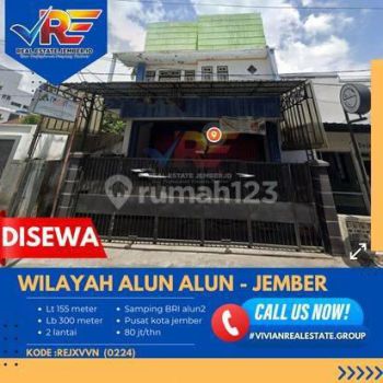 RUKO ATAU KANTOR DI ALUN ALUN JEMBER