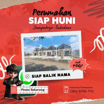Rumah Ready Siap Huni Cicilan 1 Jutaan Bersubsidi Dp 5 Persen