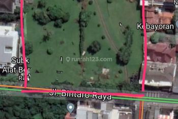 For Sale Tanah di kebayoran lama jakarta selatan