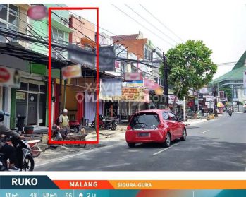 Lu1499 Disewakan Ruko Strategis Dekat Uin Di Sigura Gura Malang
