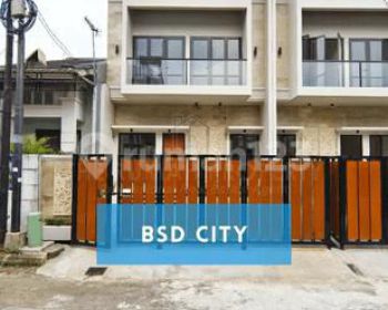 Rumah Modern Balinese 2 Lantai Dalam Cluster Bsd Tangsel