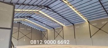 Gudang BAGUS dijual Mekar Jaya Sepatan Tangerang dekat Bandara