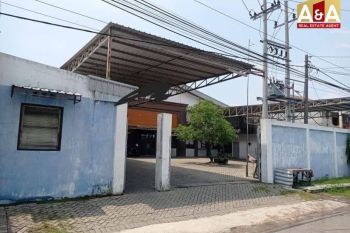 Dijual Cepat Gudang Pabrik Strategis di Buduran Sidoarjo