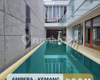 Rumah 2 Lantai Tipe Townhouse Kemang ampera Jakarta Selatan