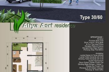 JUAL RUMAH MURAH SUBSIDI DP 0% DESIGN MINIMALIS DI ALIYA ASRI RESIDENCE CIKAMPEK