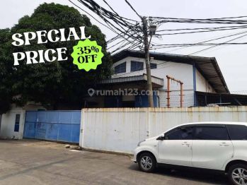 Gudang Luas di Kalideres Dekat Bandara di Jakarta Barat