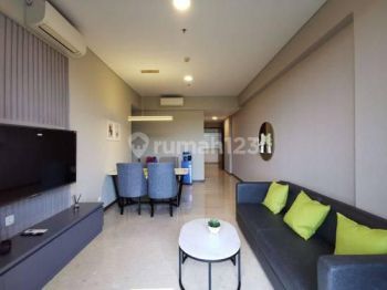 Sewa apartemen furnish view taman siap huni