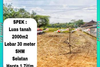 Dijual cepat tanah strategis dekat Kampus, Cocok buat Cafe dll.