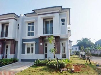 Rumah Baru Mewah Hook Fully Furnished di Cluster Visana at the Savia, Nusa Loka,