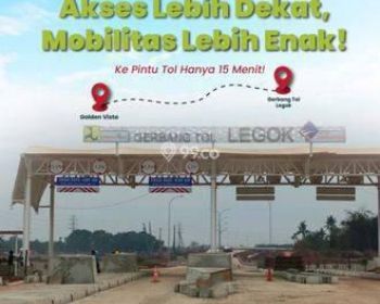 Rumah Baru DP 0% Design Modern Dengan  View Pegunungan Di Legok