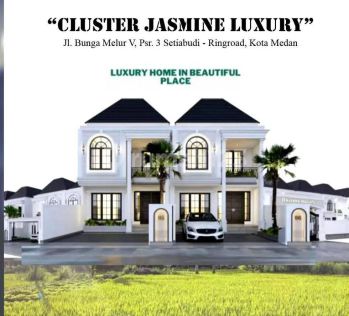 Rumah Mewah 2Lt,  Lokasi Lux di Setiabudi Ringroad Kota Medan