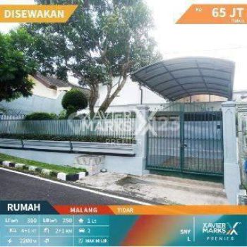 N010 Disewakan Rumah Siap Huni di Tidar Bawah Selangkah Dari Charis, Tidar,