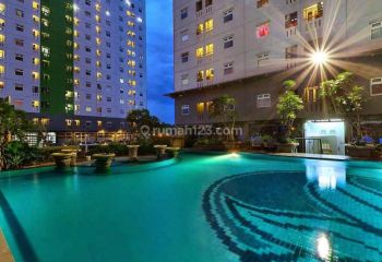 Apartemen Jakarta Pusat Green Pramuka Dijual 2 BR Furnish Scarlet Lt. Rendah