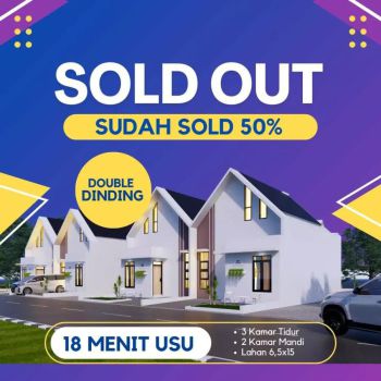 Rumah TerMurah di Medan Selayang hanya 400 Jutaan