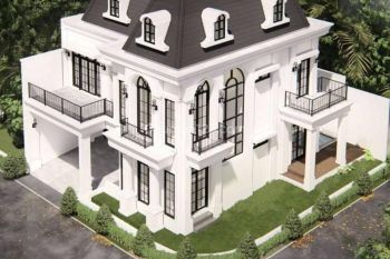 Rumah 2 Lantai Baru Hoek Sedang Renovasi Di Bintaro Jaya Sektor 3