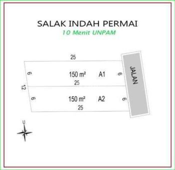 Standart Perumahan Tanah Kapling 9 Menit Universitas Pamulang