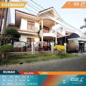 Rumah Cantik Terawat & Siap Huni di Araya, Blimbing Malang