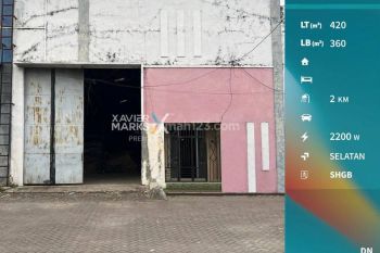 Gudang Murah di Area Pergudangan Depo Raya Karanglo Singosari Malang Bp1129