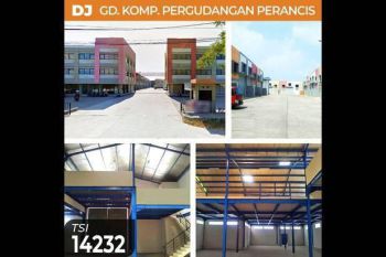 Gudang Pergudangan Perancis, Benda, 10x36 m², 1½ Lt, SHM
