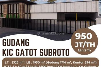 Gudang baru gress di jl. Gatot subroto semarang