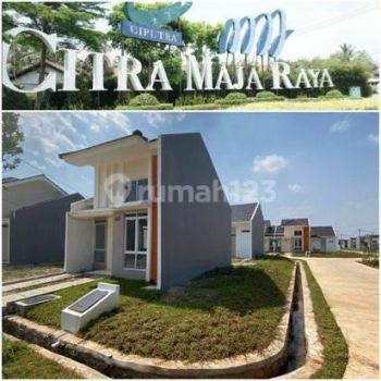 Rumah baru posisi hook di Perumahan citra maja raya banten tangerang