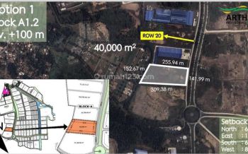 Dijual Tanah Industri Karawang Barat