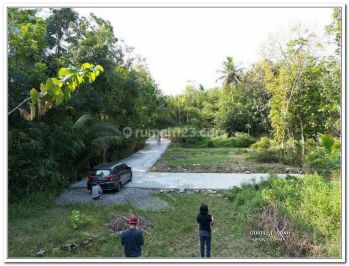 Tanah Pekarangan di Wates, 4 Menit Jl Nagung Brosot Kulon Progo Legal SHM Dan
