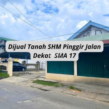 Dijual Tanah Sertifikat Lokasi Pinggir Jalan Mayor Zurbi