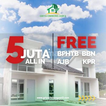 Hanya 5 Juta All In Miliki Rumah Dekat Stadion Pakansari CGA 2
