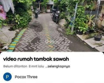 Dikontrakkan Rumah Dekat Bandara Juanda Surabaya Rumah 2km Dari Bandara Dekat