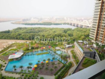 Disewakan Apartmen Gold Coast 1br Pik Sea View Lower Floor