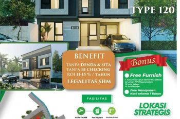 Rumah Kost Full Furnished Auto Tersewa dan Passive Income 3 Km Kekampus IPB