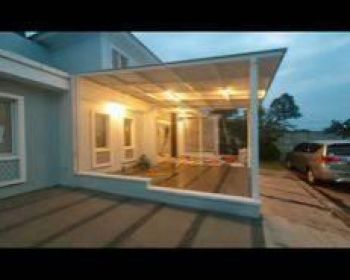 rumah suvarna sutera sudah renov ukuran 8x16 design cantik cluster chiara