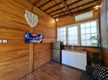 Wooden House Semi Villa In Kerobokan Badung Bali