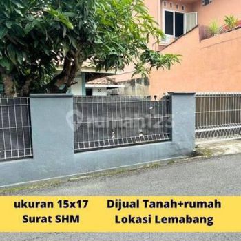 Tanah Dan Rumah Siap Huni Lokasi Tengah Kota Lemabang