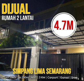 Rumah 2 LANTAI STRATEGIS DI TENGAH KOTA SEMARANG